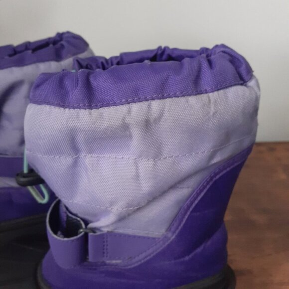 Columbia Kids Purple and Black Winter Boots - Picture 12 of 13